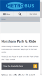 Mobile Screenshot of horshamparkandride.co.uk